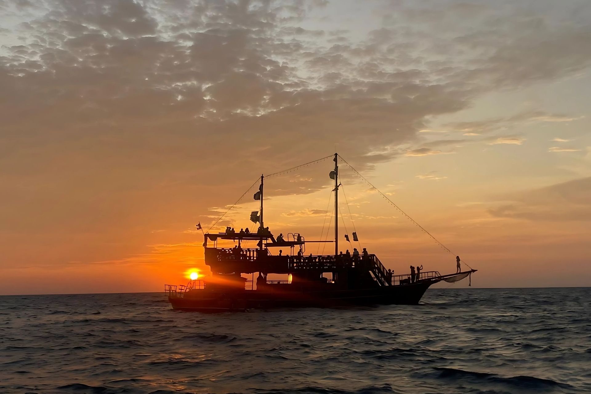 Sunset on the Andaman